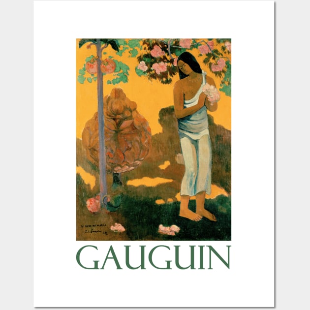 The Month of Mary (1899) by Paul Gauguin Wall Art by Naves